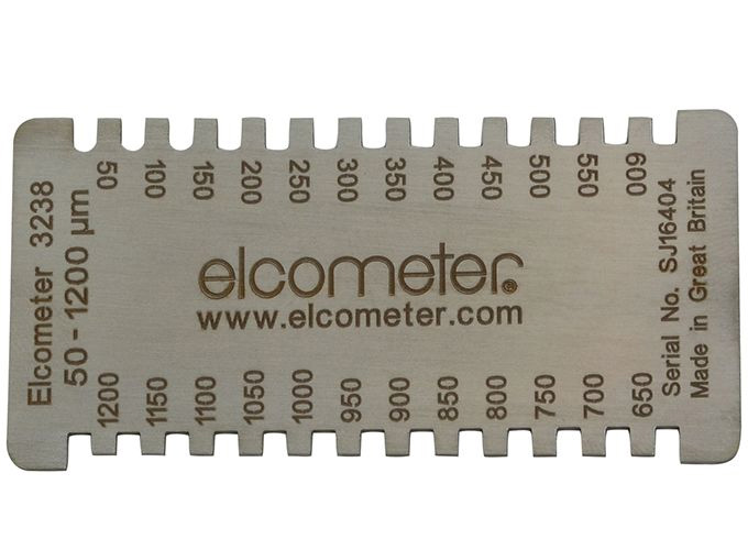 Elcometer 3238 Long Edge Wet Film Comb (5 – 120μm)